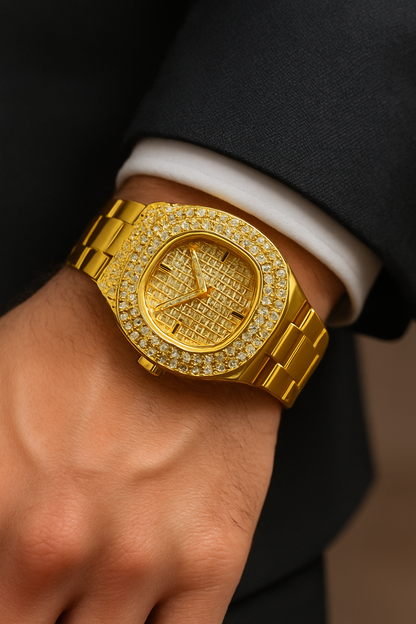 NEW STYLISH WATCH Analog Watch For Men NEW STYLE GOLD WATCH