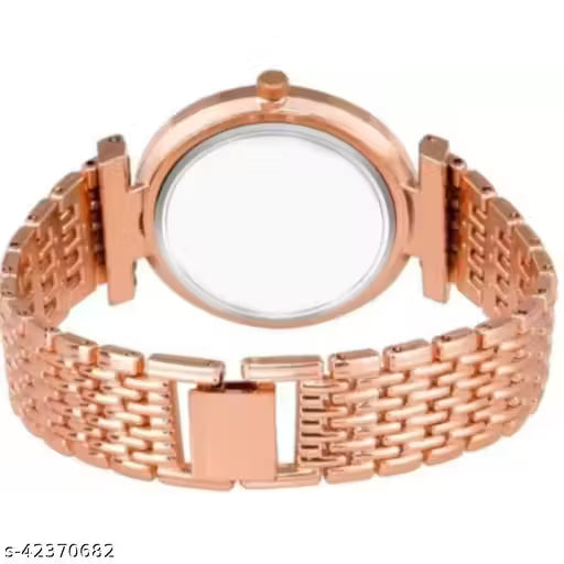 KU Classic Women Watches - gold colour